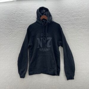 Jack Daniels Hoodie Mens Large Slim Fit Pullover Sweatshirt Tennessee Whiskey